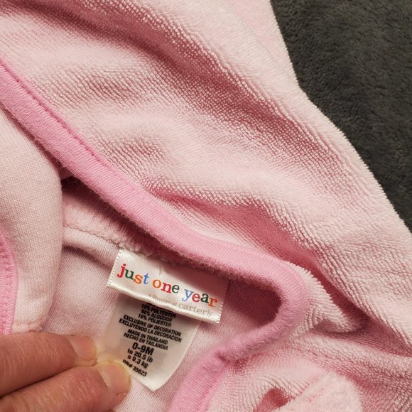 Bathing Bunny Pink Bath Robe Towel Girls Swim - Picture 5 of 7